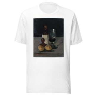 Still Life with Bottle, Glass, and Lemons by Paul Cézanne T-Shirt