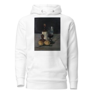 Still Life with Bottle, Glass, and Lemons by Paul Cézanne Hoodie
