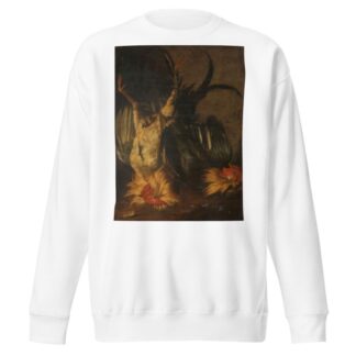 Dead roosters by Christoffel Puytlinck Sweatshirt
