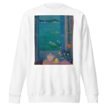 Le Bouquet À La Fenêtre, Villefranche-Sur-Mer by Henri Le Sidaner Sweatshirt