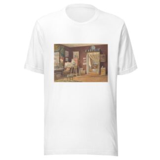 View of the Artist’s Atelier by Friedrich Carl von Scheidlin T-Shirt