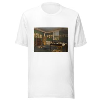 The interior of an artist’s studio by Jean-Jacques Champin T-Shirt