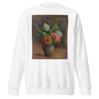 Pivoines, Géraniums Et Lilas Blancs by Maximilien Luce Sweatshirt