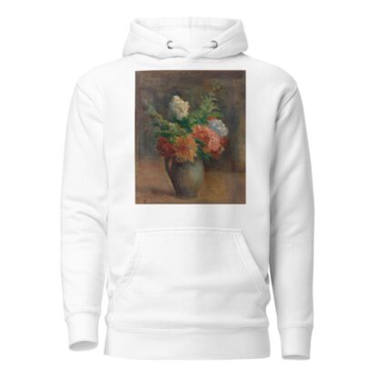 Pivoines, Géraniums Et Lilas Blancs by Maximilien Luce Hoodie