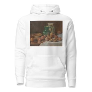 Zátišie s broskyňami by Gustáv Adolf Obendorf Hoodie