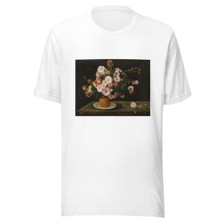 Bouquet Of Asters by Gustave Courbet T-Shirt