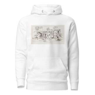 Deucalion et Pyrrha by Giulio Romano Hoodie