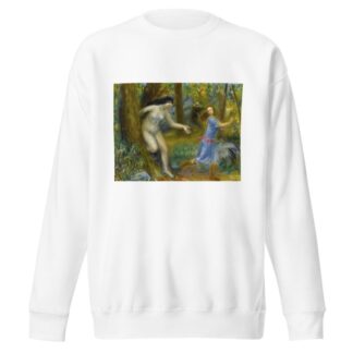 Nymphet Series, with Man by William James Glackens Sweatshirt