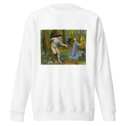 Nymphet Series, with Man by William James Glackens Sweatshirt