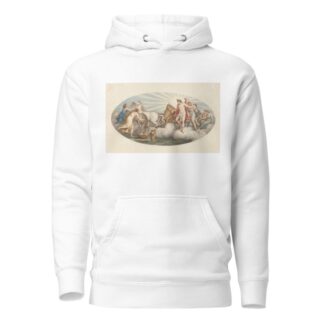 The Sun Setting by Angelica Kauffmann Hoodie