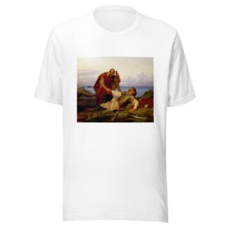 Hjalmar Parting From Orvar Odd After The Fight on Samsö by Mårten Eskil Winge T-Shirt
