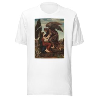 Angel of death by Evelyn De Morgan T-Shirt
