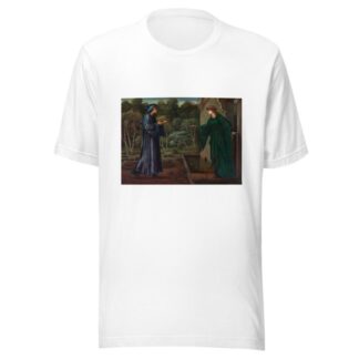 The Pilgrim At The Gate of Idleness by Sir Edward Coley Burne-Jones T-Shirt