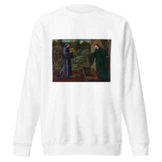 The Pilgrim At The Gate of Idleness by Sir Edward Coley Burne-Jones Sweatshirt