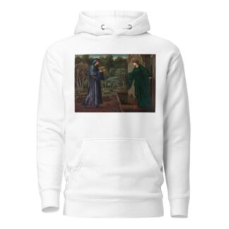 The Pilgrim At The Gate of Idleness by Sir Edward Coley Burne-Jones Hoodie