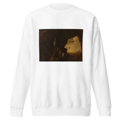 Nymphs in a Cave with Antique Ruins by Petrus van Hattich Sweatshirt