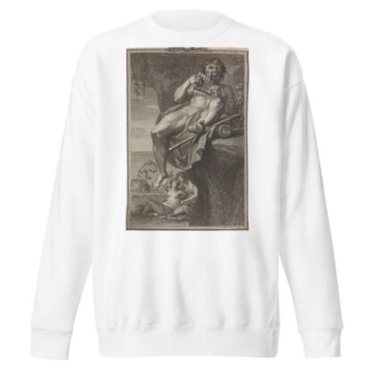 Polyhemus, Playing The Panpipes For Galatea by Giovanni Battista Cipriani Sweatshirt