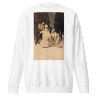 Satyr mit Nymphen und Kind by Franz von Stuck Sweatshirt