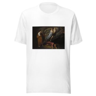 Dante And Virgil Meet Francesca Da Rimini And Paolo Malatesta by Style Of Ary Scheffer T-Shirt