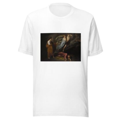 Dante And Virgil Meet Francesca Da Rimini And Paolo Malatesta by Style Of Ary Scheffer T-Shirt
