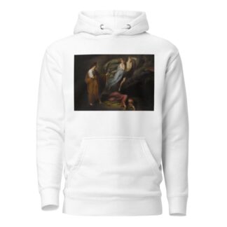 Dante And Virgil Meet Francesca Da Rimini And Paolo Malatesta by Style Of Ary Scheffer Hoodie
