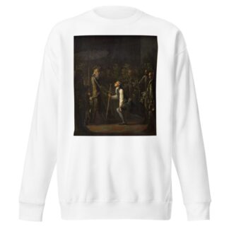 The Potuans are Surprised to see Niels Klim Genuflect in front of the Wise Prince by Nicolai Abildgaard Sweatshirt
