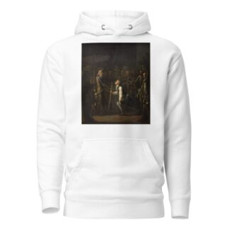 The Potuans are Surprised to see Niels Klim Genuflect in front of the Wise Prince by Nicolai Abildgaard Hoodie