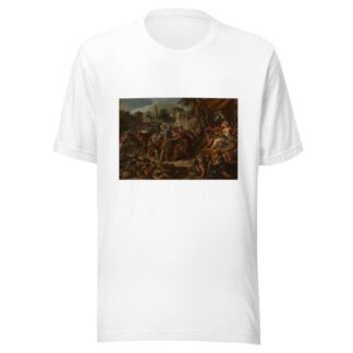 Le Combat des soldats nés des dents du serpent by Jean-François de Troy T-Shirt