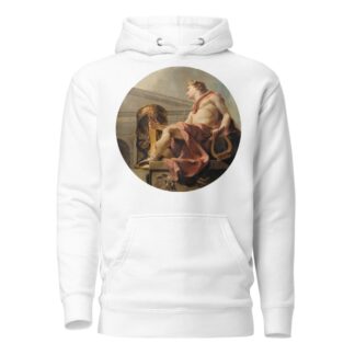 Apollo Seated Holding A Lyre In Front Of An Athenienne And A Snake by Charles-André van Loo Hoodie