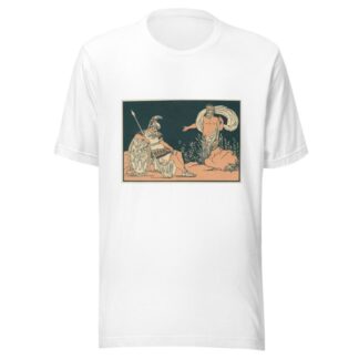 Aeneas and Tiber by Bartolomeo Pinelli T-Shirt