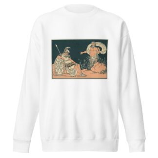 Aeneas and Tiber by Bartolomeo Pinelli Sweatshirt
