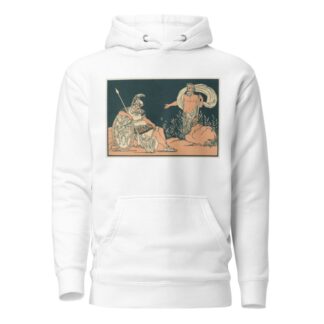 Aeneas and Tiber by Bartolomeo Pinelli Hoodie