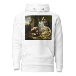 Erichthonius Found By The Daughters of Cecrops by Hendrick Heerschop Hoodie