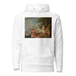 Cupids at play by Johann Albrecht Friedrich Rauscher Hoodie