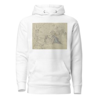 Karl der Große findet Eginhart und Emma by Ferdinand Fellner Hoodie