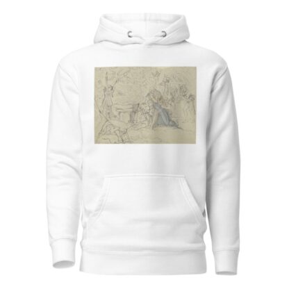 Karl der Große findet Eginhart und Emma by Ferdinand Fellner Hoodie