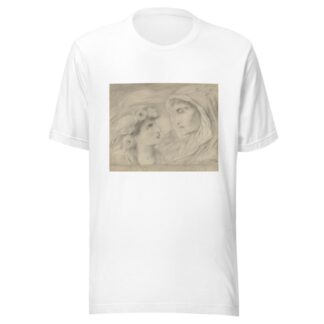 Death awakening Sleep by Simeon Solomon T-Shirt