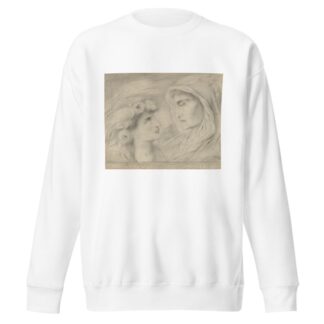 Death awakening Sleep by Simeon Solomon Sweatshirt