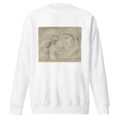 Death awakening Sleep by Simeon Solomon Sweatshirt