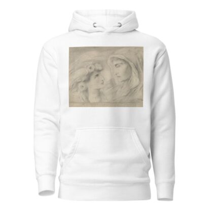 Death awakening Sleep by Simeon Solomon Hoodie