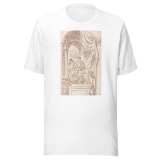 A Study of Agostino Cornacchini’s Statue of Charlemagne, St. Peter’s Basilica, Rome by Joseph Wilton T-Shirt