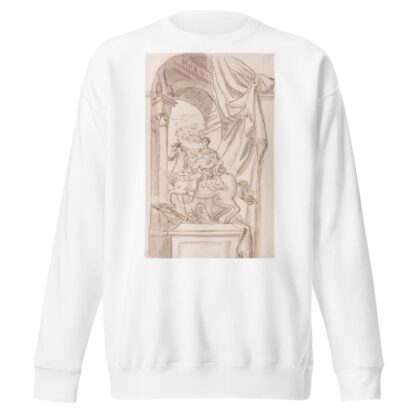 A Study of Agostino Cornacchini’s Statue of Charlemagne, St. Peter’s Basilica, Rome by Joseph Wilton Sweatshirt