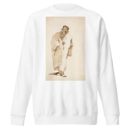 Standing Man in a Full Coat and High Hat with a Medaillon by Giovanni Battista Tiepolo Sweatshirt
