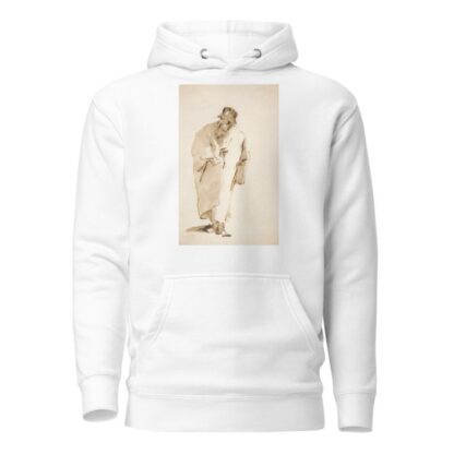 Standing Man in a Full Coat and High Hat with a Medaillon by Giovanni Battista Tiepolo Hoodie