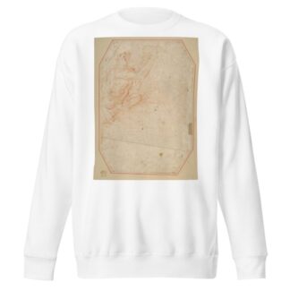 Male Figure with Upraised Arm by Cristoforo Roncalli Sweatshirt
