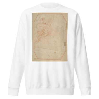 Male Figure with Upraised Arm by Cristoforo Roncalli Sweatshirt