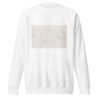 Fra Schaffhausen by Hans Gude Sweatshirt