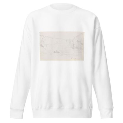 Fra Schaffhausen by Hans Gude Sweatshirt