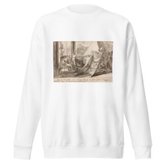 An Allegory on the Plight of the Artist by Mauritius Lowe Sweatshirt