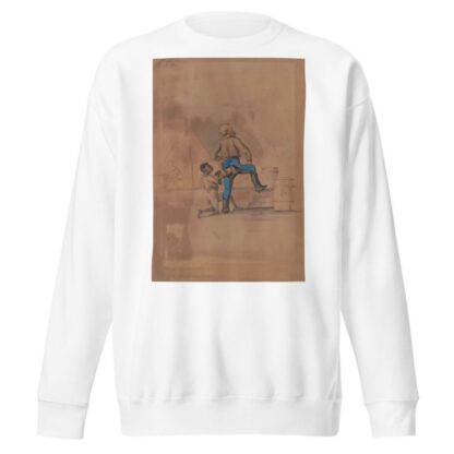Polishing the General’s britches, Major Ed Mueller, Murfreesboro, Tennessee by Adolph Metzner Sweatshirt